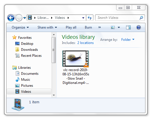 How to cut portions of a Video in VLC player