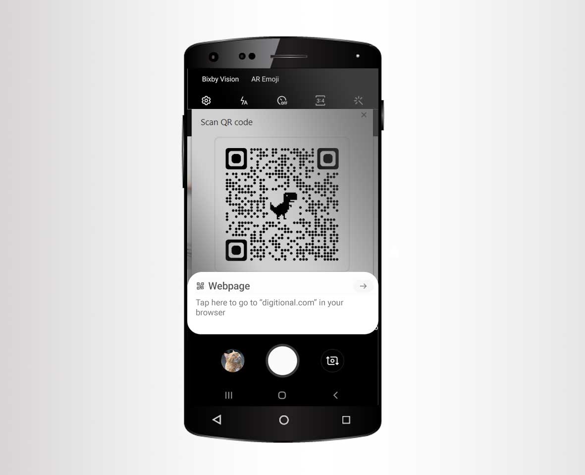 Can I open a browser by scanning a QR code?