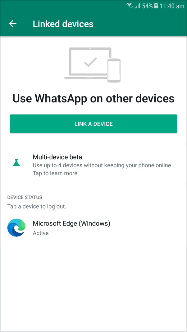 how to logout from whatsapp web