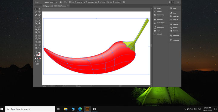 How to use the Mesh Tool to Create Gradients in Illustrator
